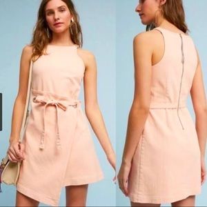 Holding Horses Pink Regatta Wrap Denim Dress. size 6